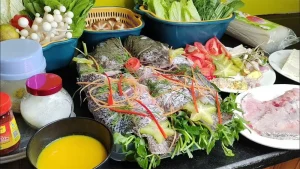 Lẩu cá song Cô Tô